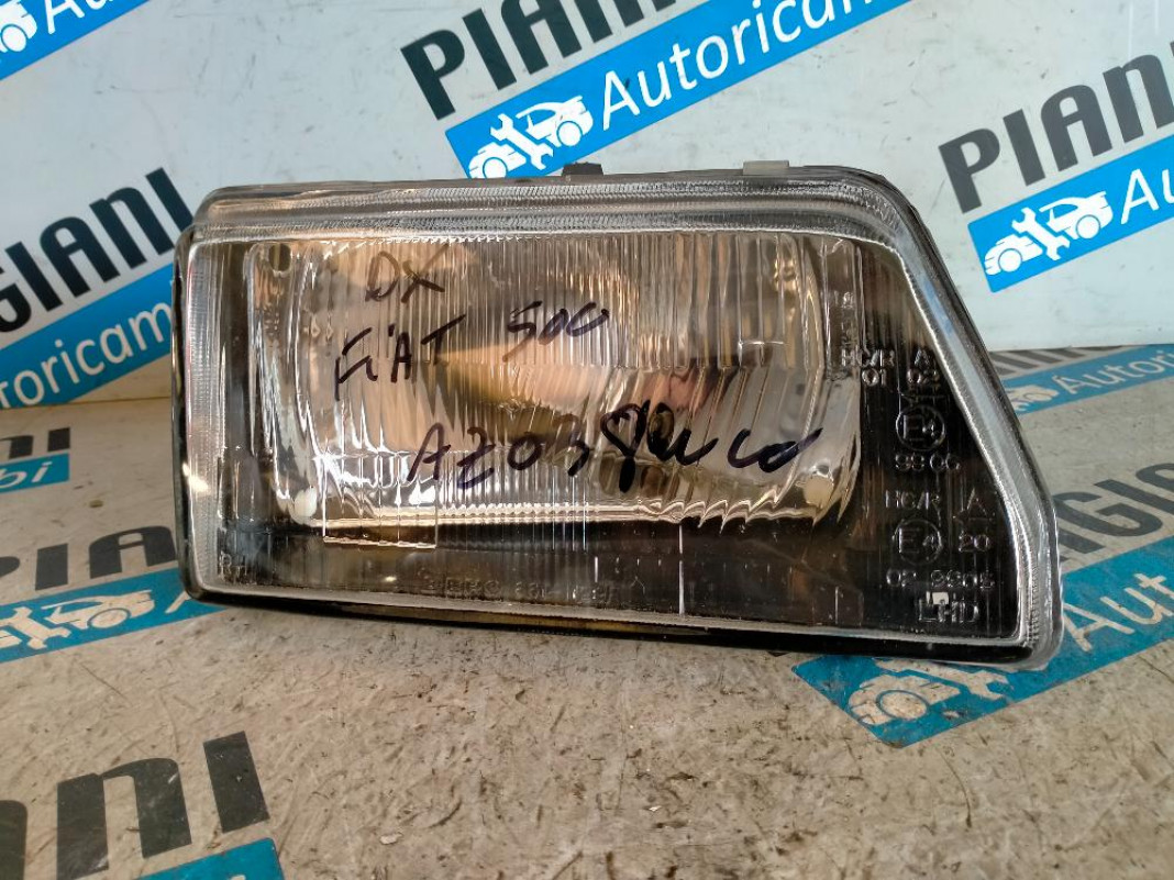 Faro Anteriore Destro Fiat Cinquecento 1998 Usato Used