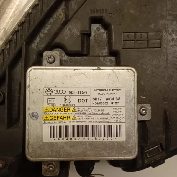 Faro ant. destra Audi A6 (2008 – 2012) 2.7 140 KW diesel 4F0941030EE CAN