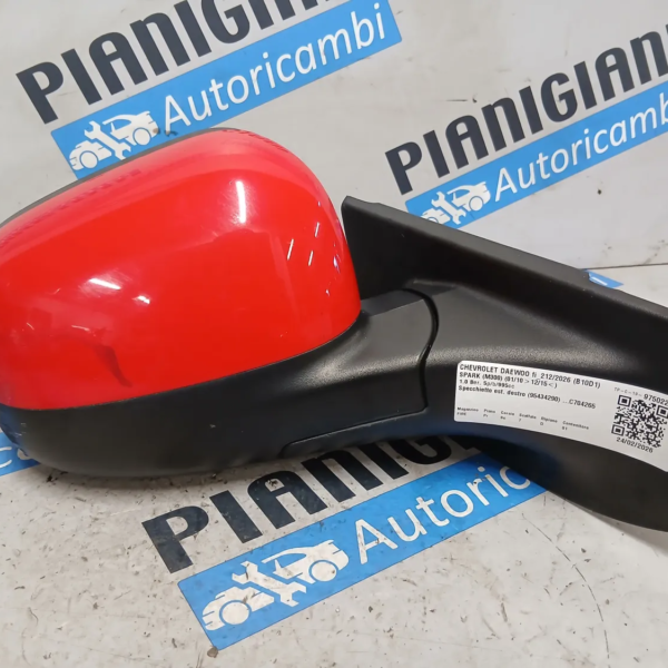 Specchietto est. destra Chevrolet daewoo Spark (2010 – 2015) 1.0 50 KW benzina 95434290 B10D1