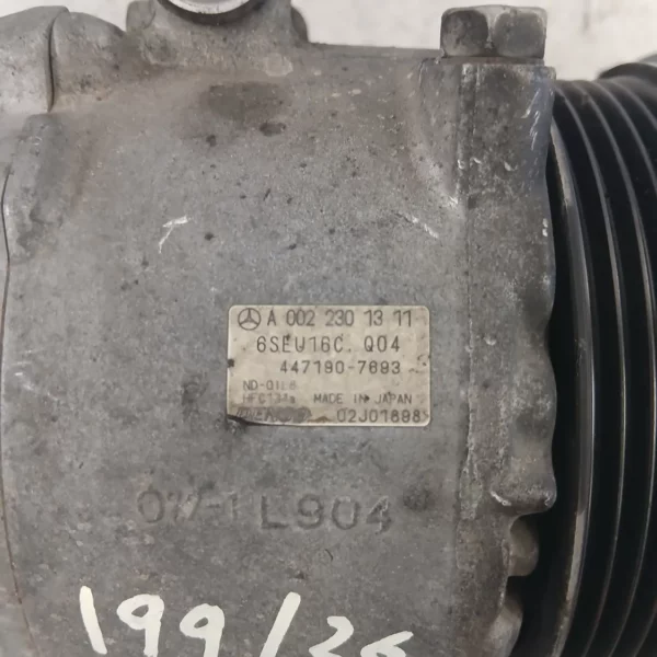 Compressore a/c Mercedes Benz Classe A 2007 A0022304711