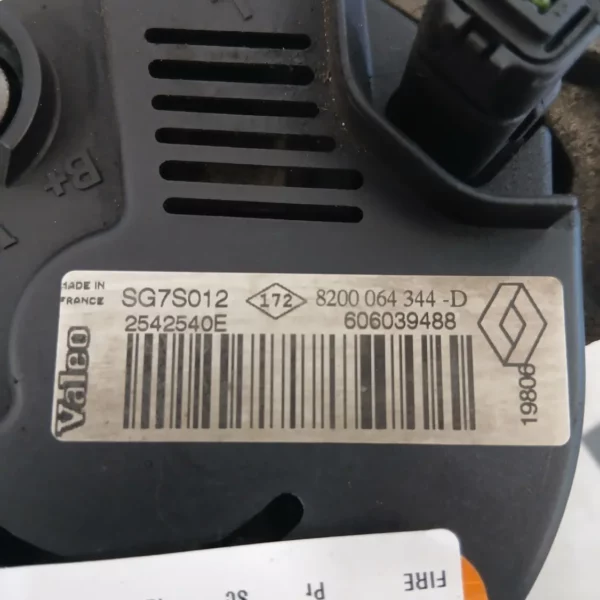 Alternatore Renault Twingo 1a Serie (1998 – 2007) 1.1 55 KW benzina 8200660045 D4F C7