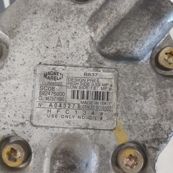 Compressore a/c Fiat Punto (1999 – 2005) 1.2 44 KW benzina 71721735 188A4000