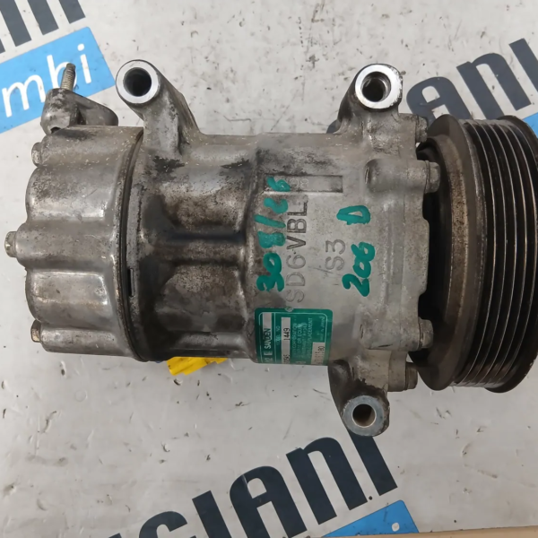 Compressore a/c Peugeot 206 (1998 – 2009) 1.6 80 KW diesel 9800822280 9HZ