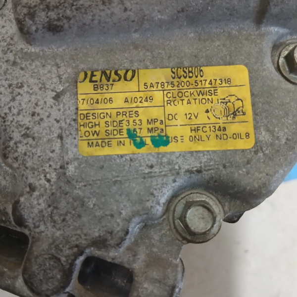 Compressore a/c Fiat Panda (2003 – 2010) 1.1 40 KW benzina 71785268 187A1000