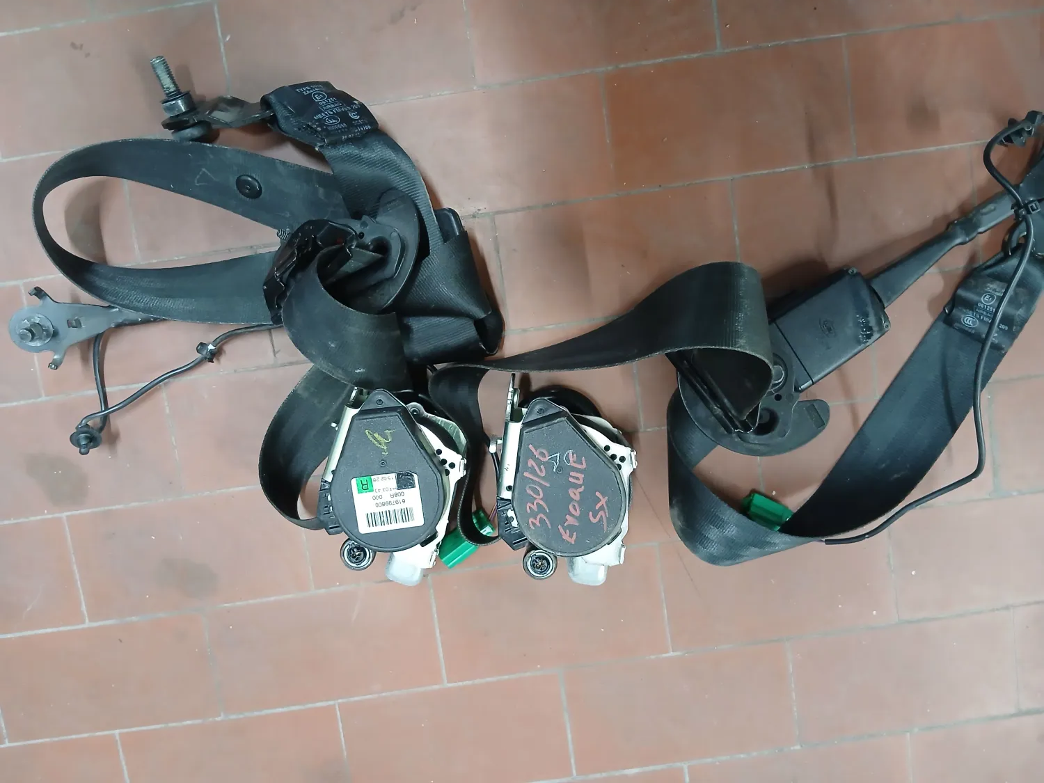 kit airbag Land Rover RANGE ROVER EVOQUE 2015