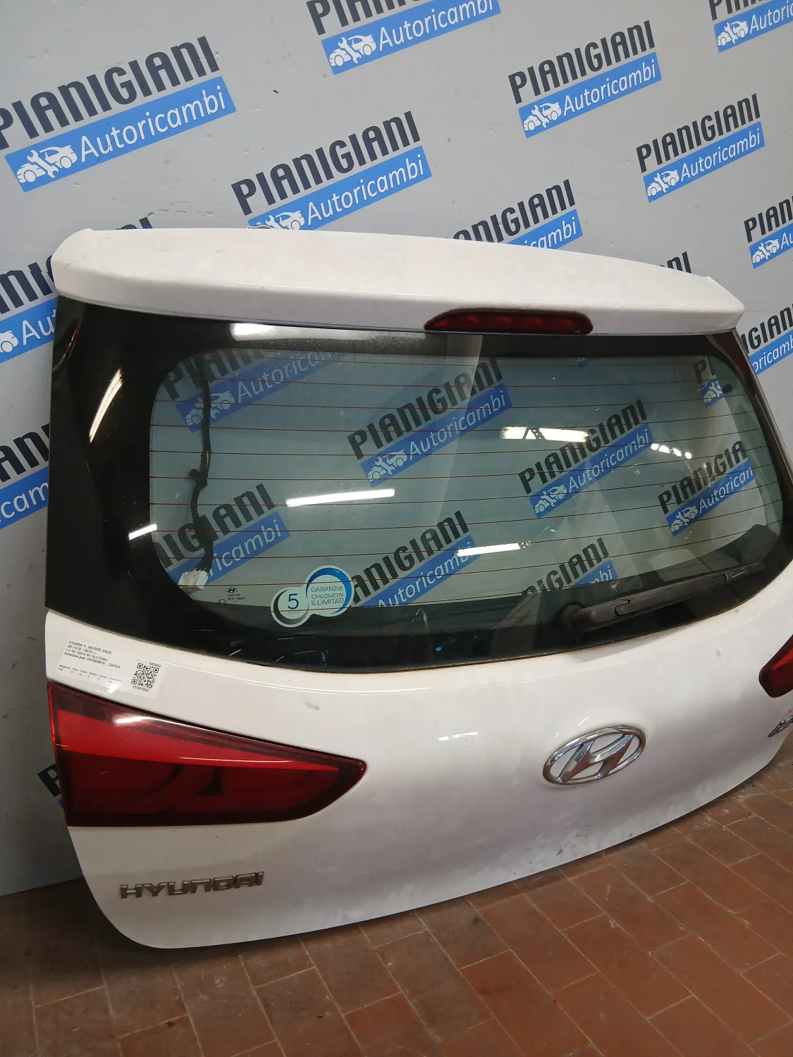 Portellone post. Hyundai I20 (2014 – 2019) 1.3 55 KW benzina 73700C8010 G4LA