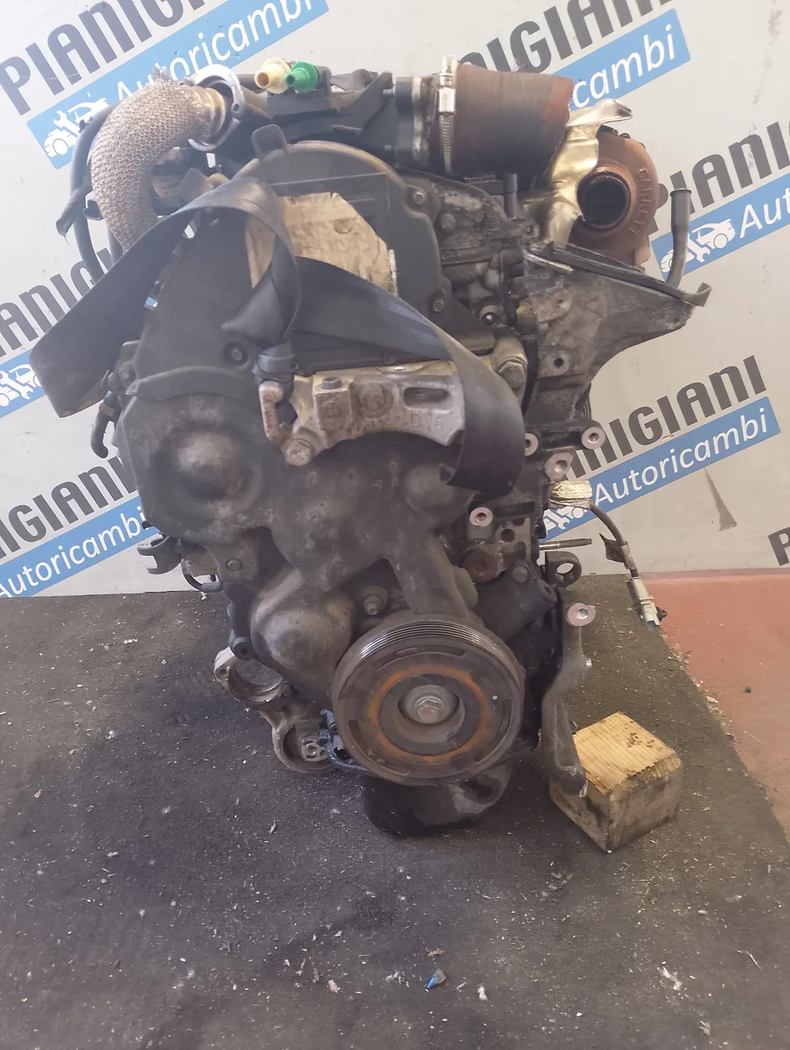 Motore completo Peugeot 206 (1998 – 2009) 1.6 80 KW diesel 9HZ
