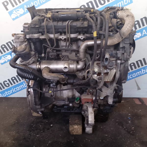 Motore completo Peugeot 206 (1998 – 2009) 1.6 80 KW diesel 9HZ