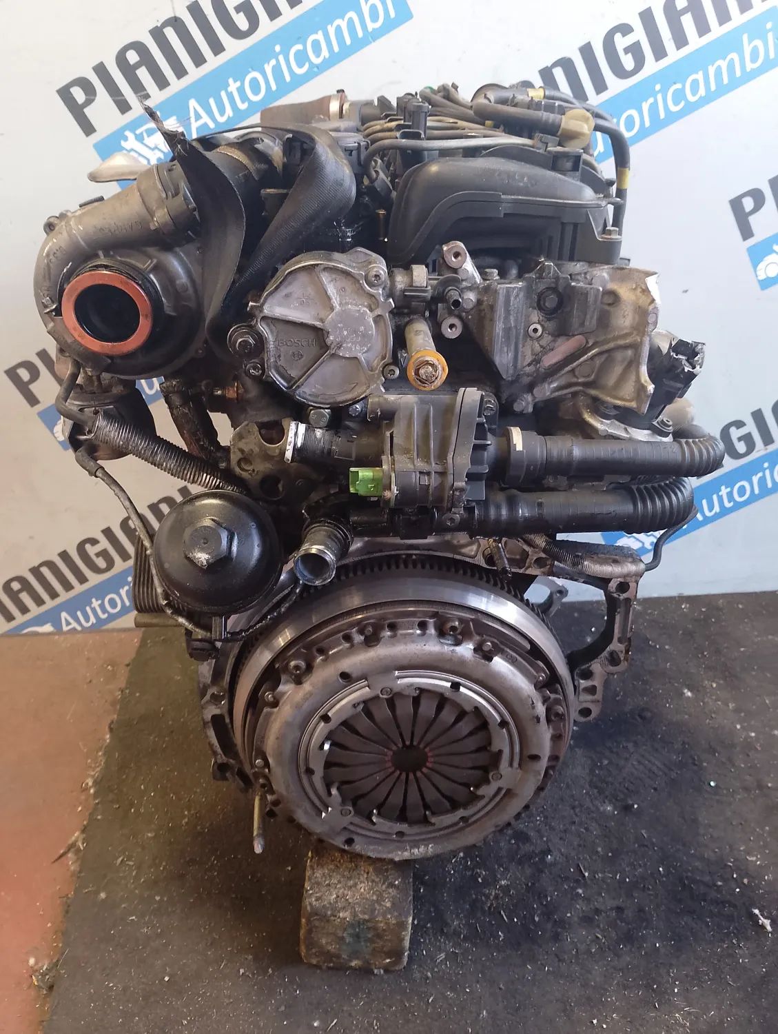 Motore completo Peugeot 206 (1998 – 2009) 1.6 80 KW diesel 9HZ