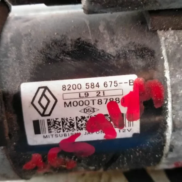 Motorino Avviamento Nissan Qashqai K9K 2010