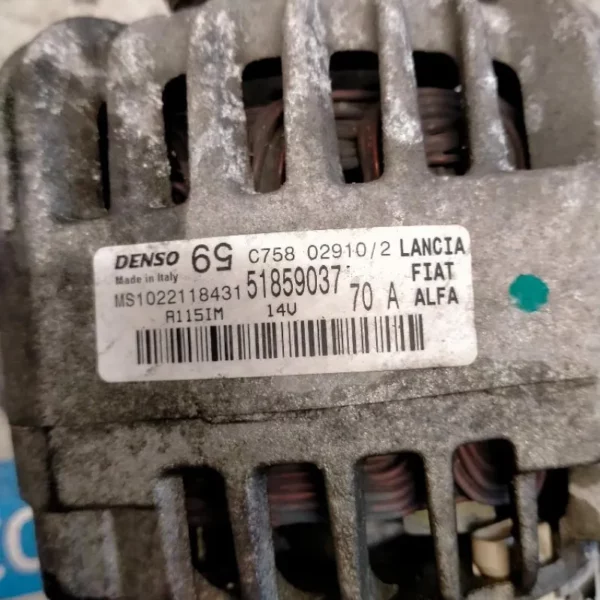 Alternatore Fiat Punto Evo 199A4000 2010