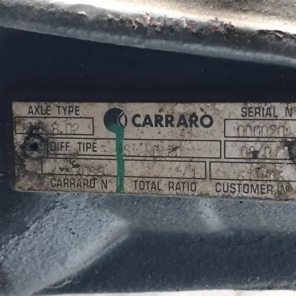 Assale / Ponte Posteriore Piaggio Porter BRUSA 2005