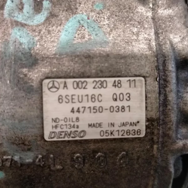 Compressore A/C Mercedes-Benz Classe B 640940 2008