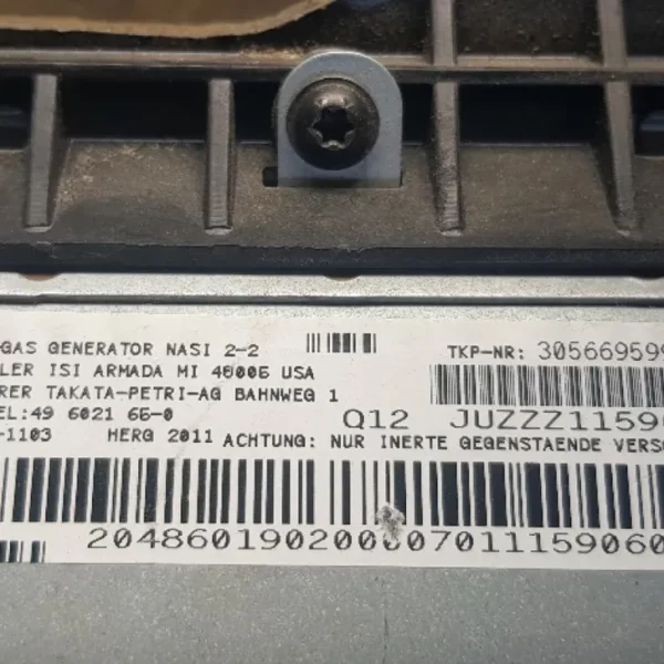 Kit Airbag Mercedes-Benz Classe C W204 2011