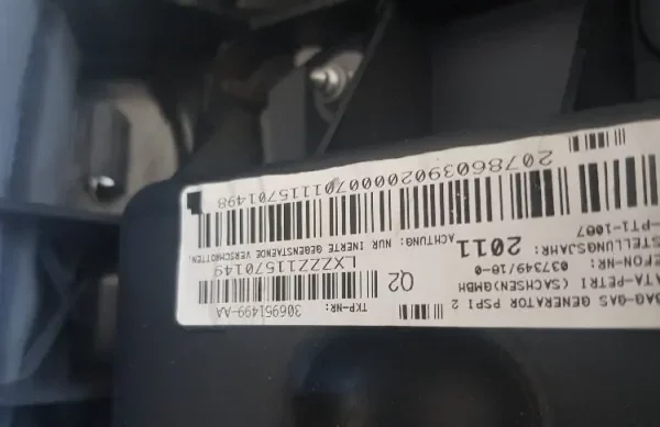 Kit Airbag Mercedes-Benz Classe C W204 2011