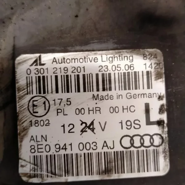 Faro Anteriore Sinistro Audi A4 2006