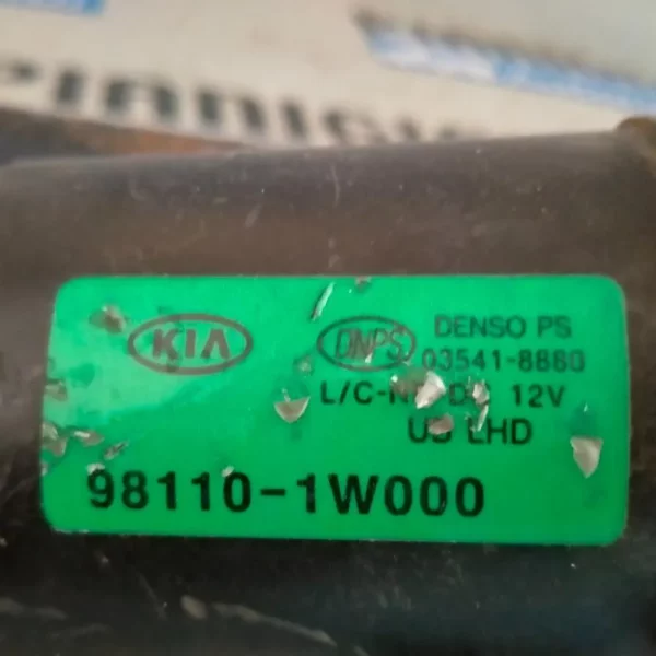 Motorino Tergi Anteriore Kia Rio 2011