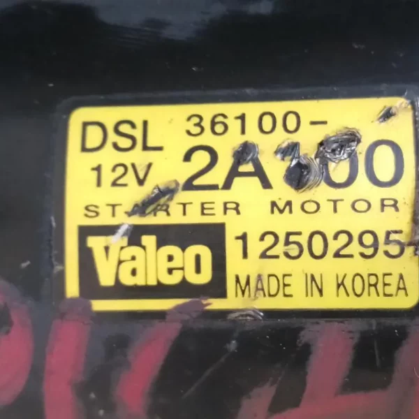 Motorino Avviamento Kia Picanto D3FA 2006