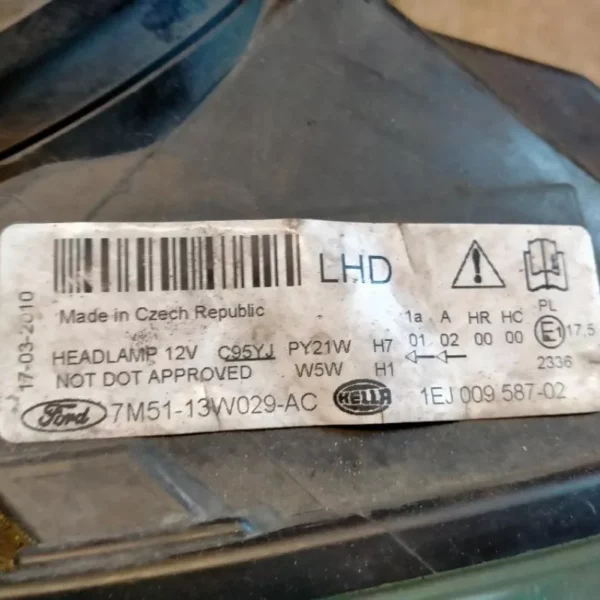 Faro Anteriore Destro Ford C-Max 2010