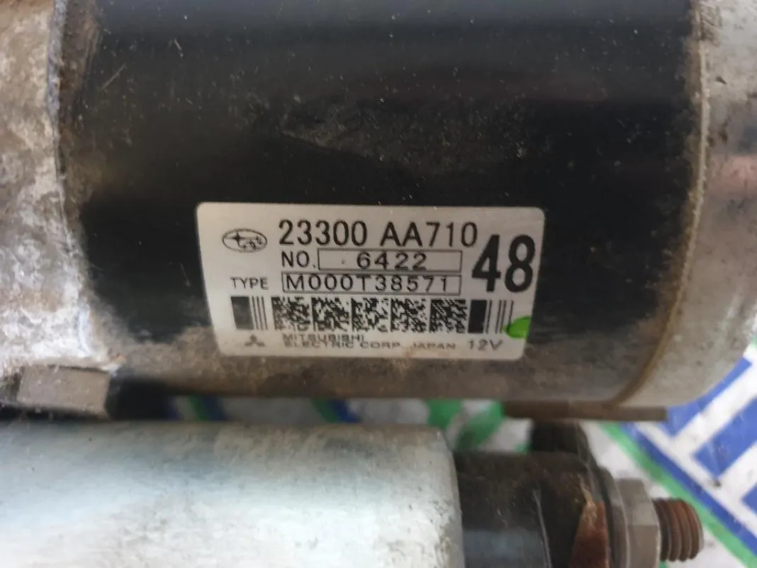Motorino Avviamento Subaru Forester FB25 2020