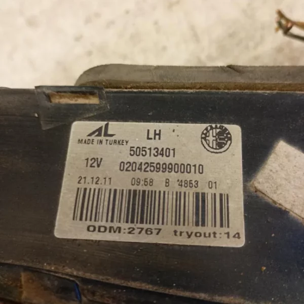 Faro Posteriore Interno Sinistro Alfa Romeo Giulietta 2010 – 2020