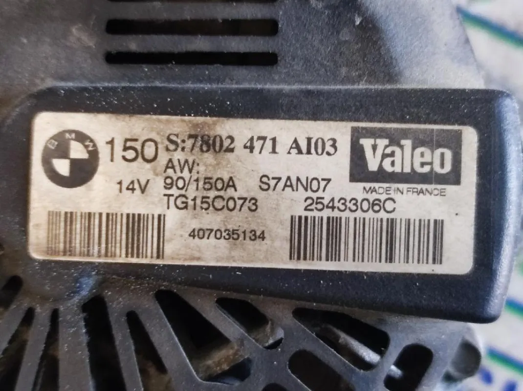 Alternatore BMW Serie 3 306D3 2007