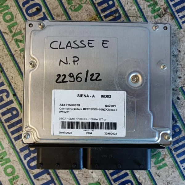 Centralina Motore Mercedes-Benz Classe E 647961 2004