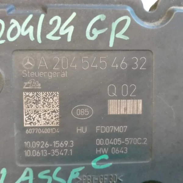 Pompa ABS Mercedes-Benz Classe C 646811 2007