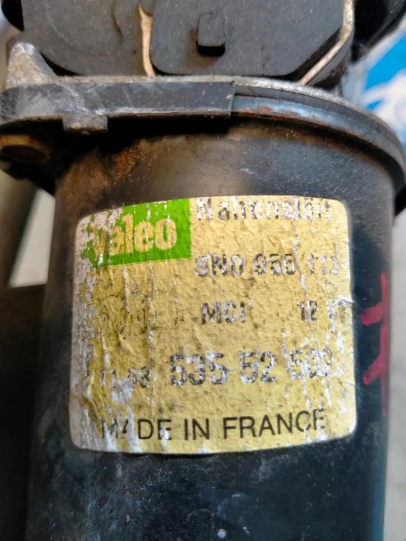 Motorino Tergi Anteriore Audi TT 1998 – 2003