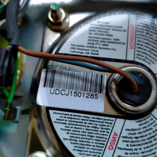 Kit Airbag Audi TT 1998 – 2003