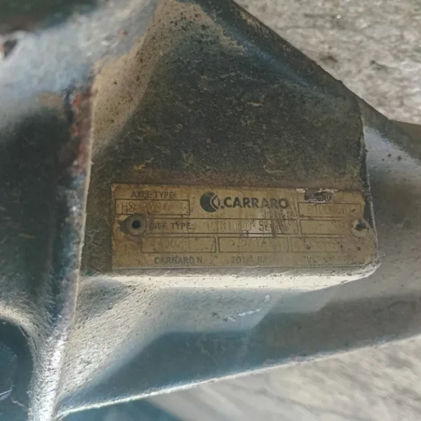 Assale / Ponte Posteriore Gemellare Piaggio Porter1.3 59 KW DAM13R 2015 – 2021