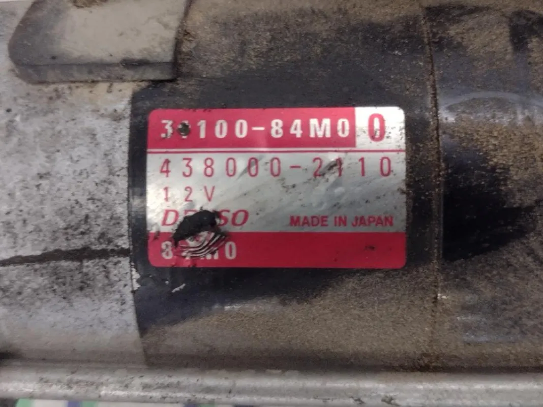 Motorino Avviamento Suzuki Celerio K10B