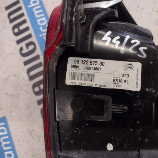 Faro Posteriore sinistro Citroen C3