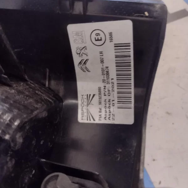 Faro Posteriore Sinistro Opel Combo 2021