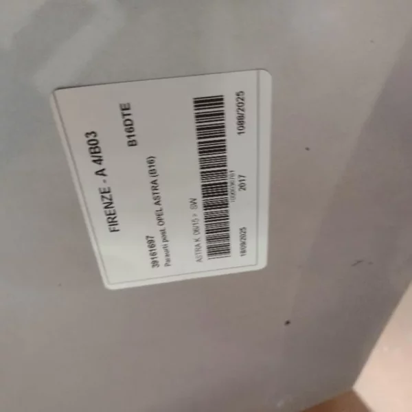 Paraurti Posteriore Opel Astra K Sw 2015 – 2020