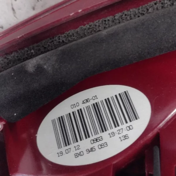 Faro / Fanale Posteriore sinistro Audi A1 2010 – 2014