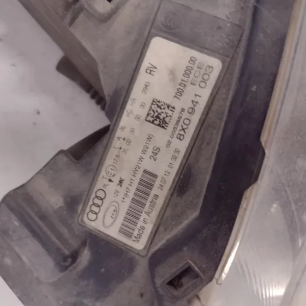 Faro / Proiettore Anteriore Destro Audi A1 2012
