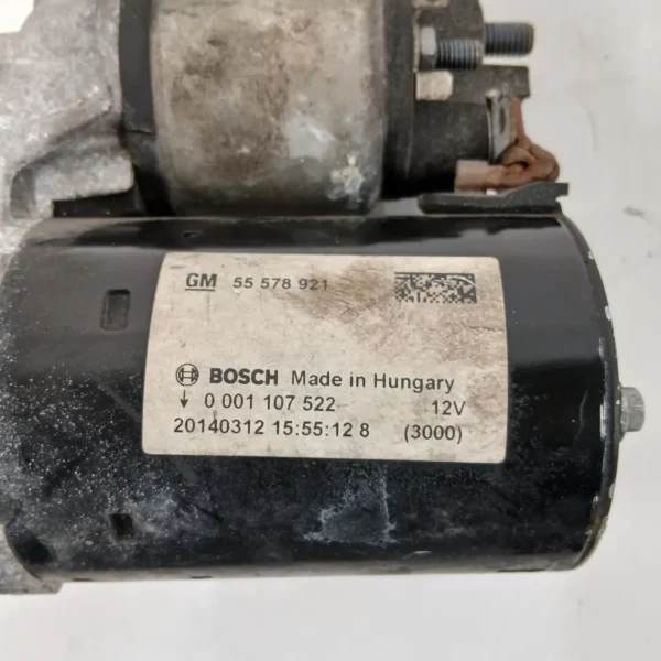 Motorino avviamento Opel ADAM 2014 95521797