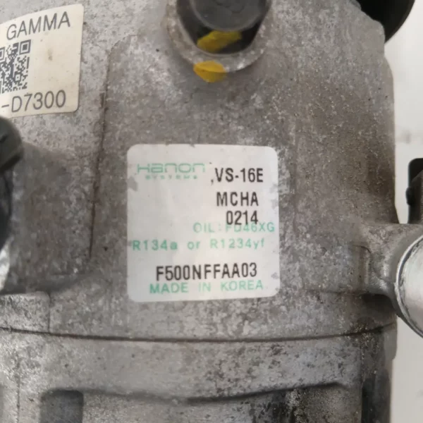 Compressore a/c Kia Sportage 4a Serie (2016 – 2019) 1.6 97 KW benzina 97701D7300 G4FD