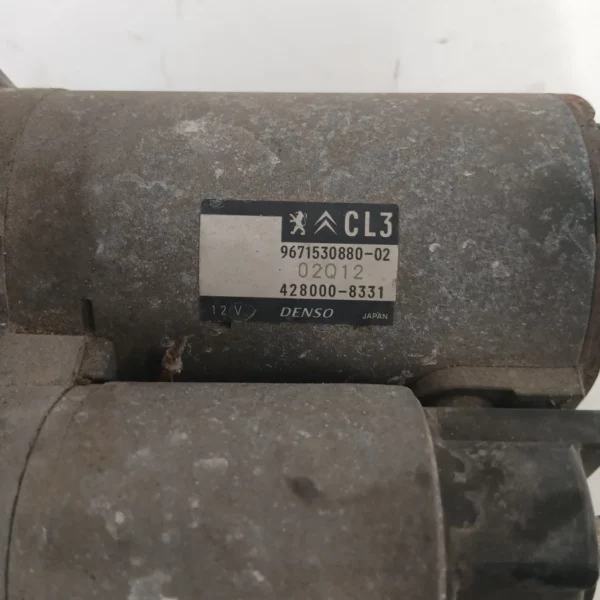 Motorino avviamento Citroen C3 2a Serie (2013 – 2017) 1.0 50 KW benzina V764559080 ZM01