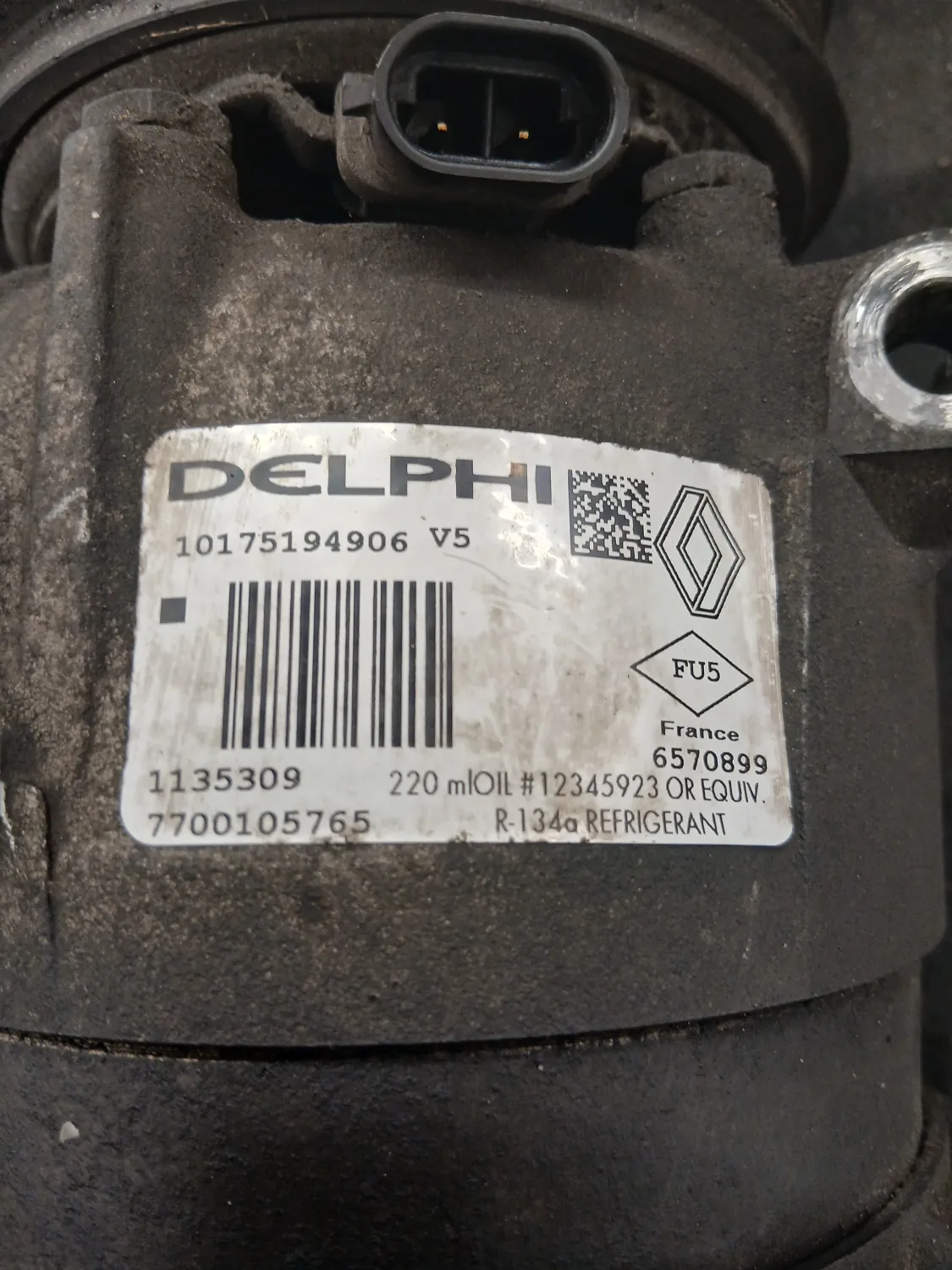 Compressore a/c Renault TRAFIC 2005 8200979497