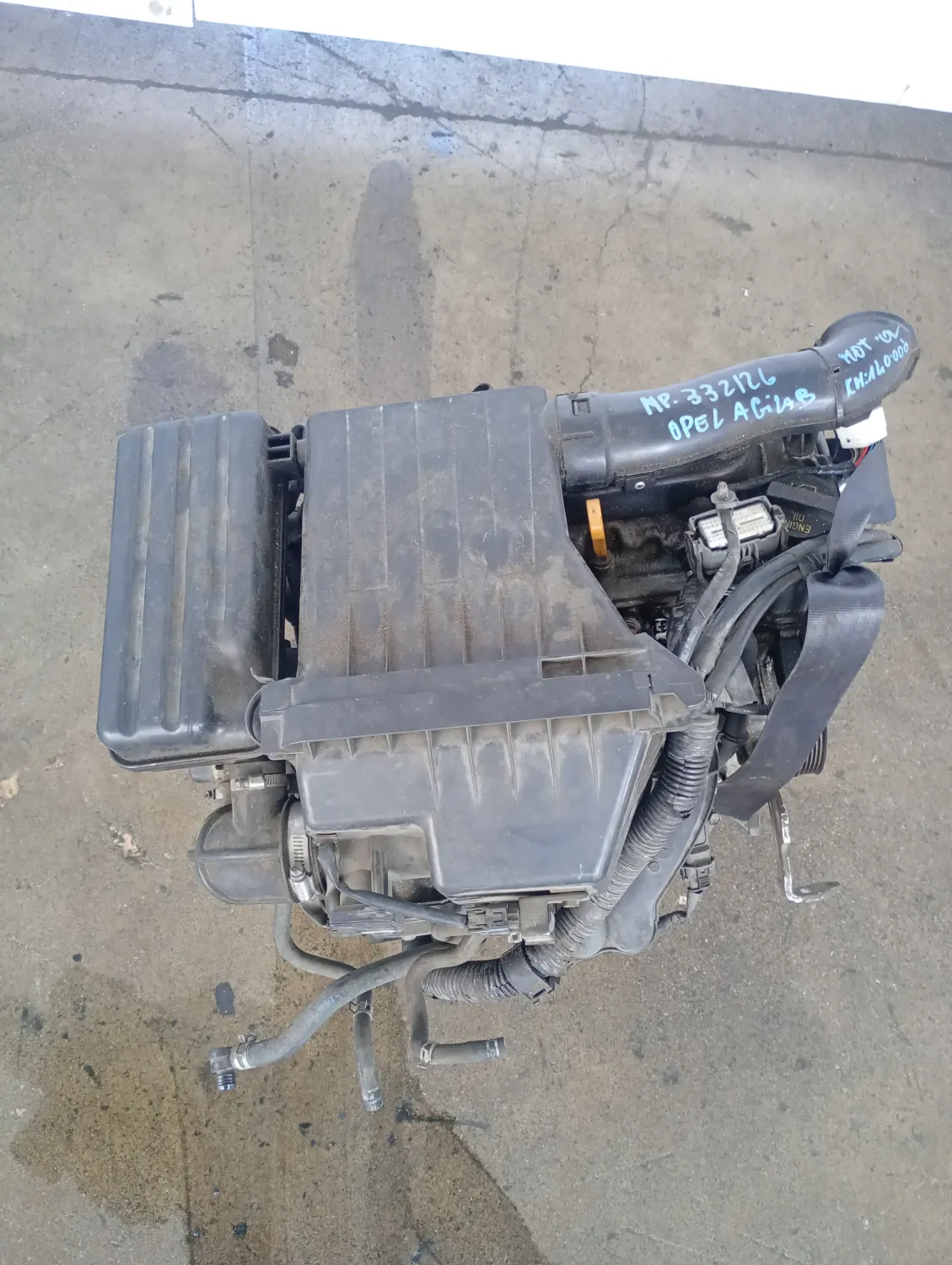 Motore completo Opel Agila (2008 – oggi) 1.0 48 KW benzina K10B