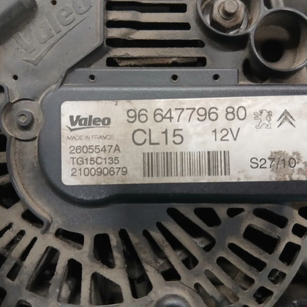 Alternatore Peugeot 207 (2009 – oggi) 1.4 50 KW diesel 5705NA 8HR