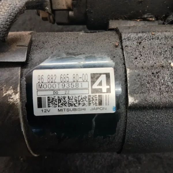 Motorino avviamento Peugeot 207 (2009 – oggi) 1.4 50 KW diesel 5802FP 8HR