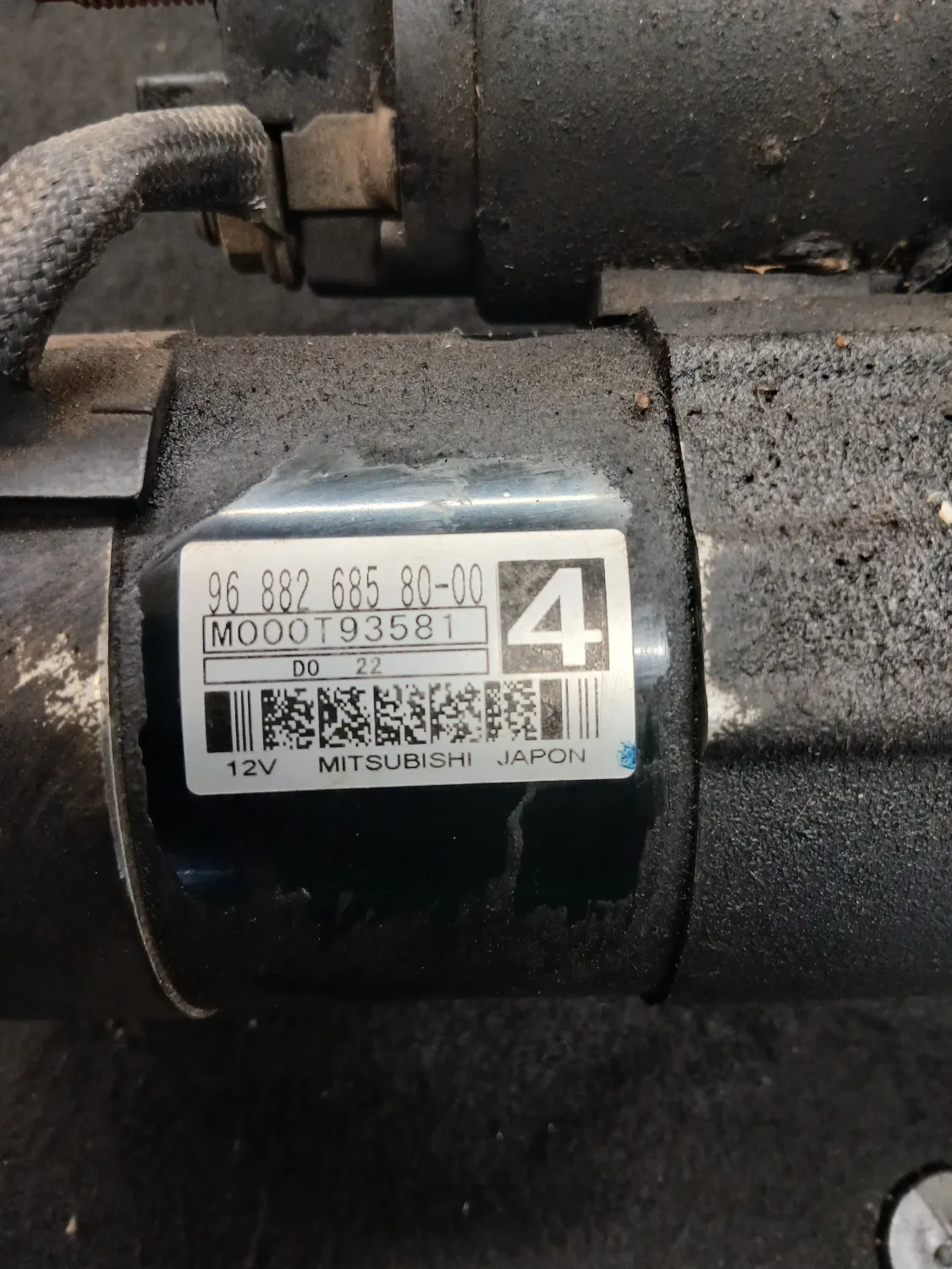 Motorino avviamento Peugeot 207 (2009 – oggi) 1.4 50 KW diesel 5802FP 8HR