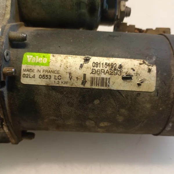 Motorino avviamento Opel Meriva (2003 – 2010) 1.4 66 KW benzina 95524454 Z14XEP