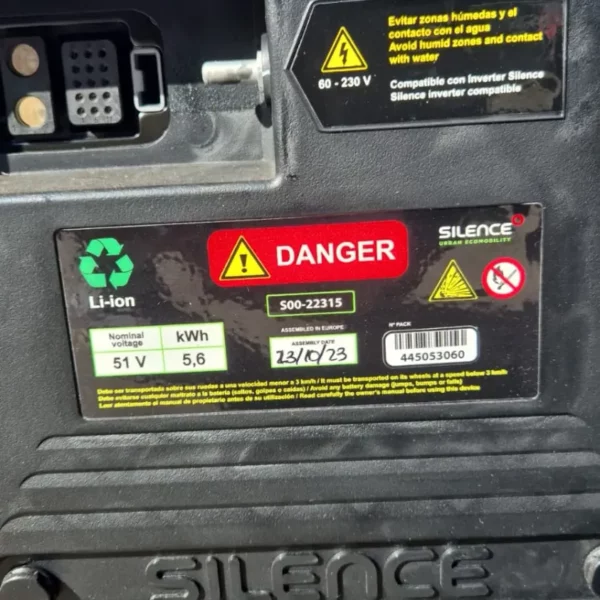 Batteria Seat Mo / Silence S01 5,6 KWh in PERFETTO STATO COME NUOVA