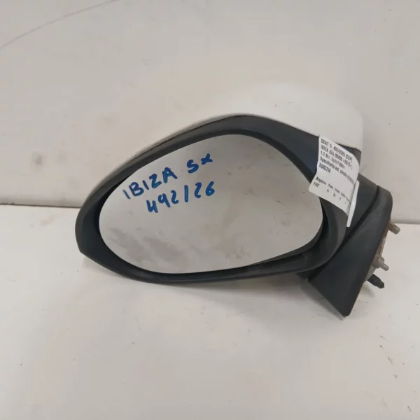 Specchietto est. sinistra Seat Ibiza (2008 – 2013) 1.2 51 KW benzina 6J1857507F9B9 CGP