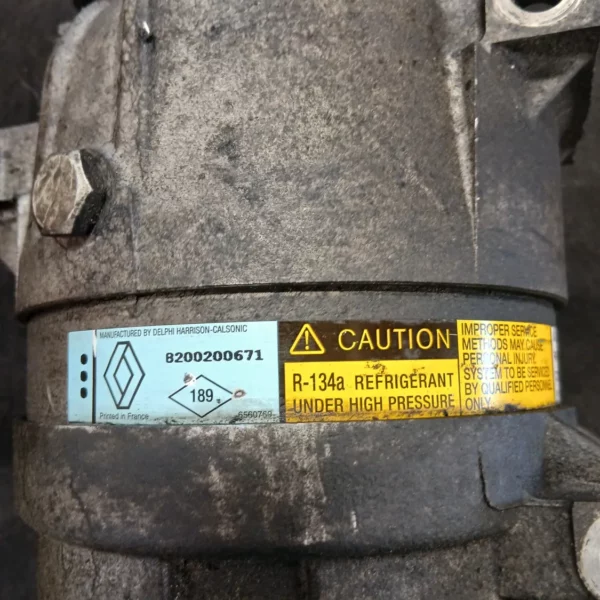 Compressore a/c Renault Master (2003 – 2006) 2.5 73 KW diesel 8201250900 G9U A7