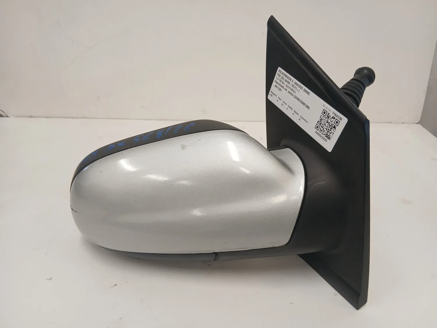 Specchietto est. destra Volkswagen Fox (2005 – 2011) 1.4 51 KW diesel 5Z0857508B1NN BNM